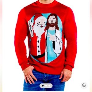 Tipsy Elves ‘ugly Christmas sweater’ men’s XL